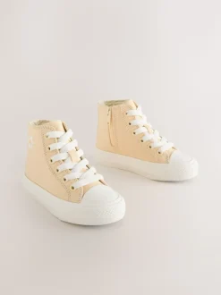 Yellow Standard Fit (F) High Top Trainers