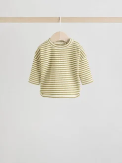 Yellow/Pink/Blue Baby Jersey Tops and Leggings Set 6 Piece (0mths-2yrs)